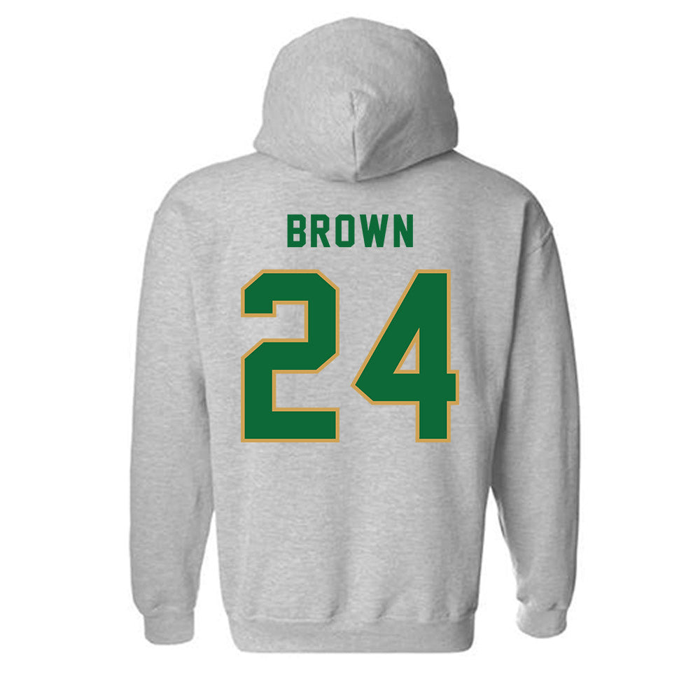 Wright State - NCAA Women's Basketball : Olivia Brown - Hooded Sweatshirt-1