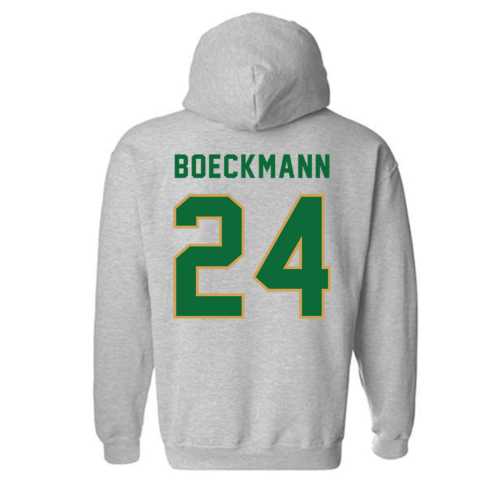 Wright State - NCAA Baseball : Evan Boeckmann - Hooded Sweatshirt-1