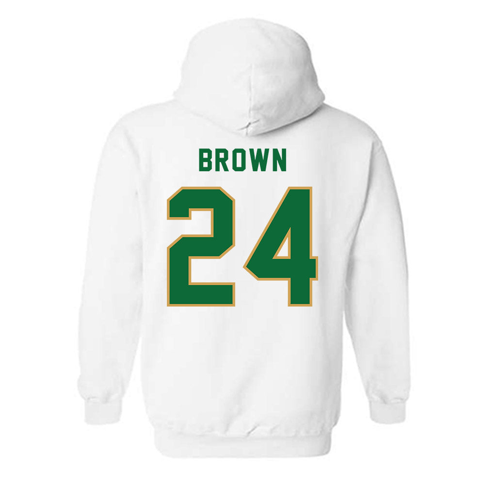 Wright State - NCAA Women's Basketball : Olivia Brown - Hooded Sweatshirt-1