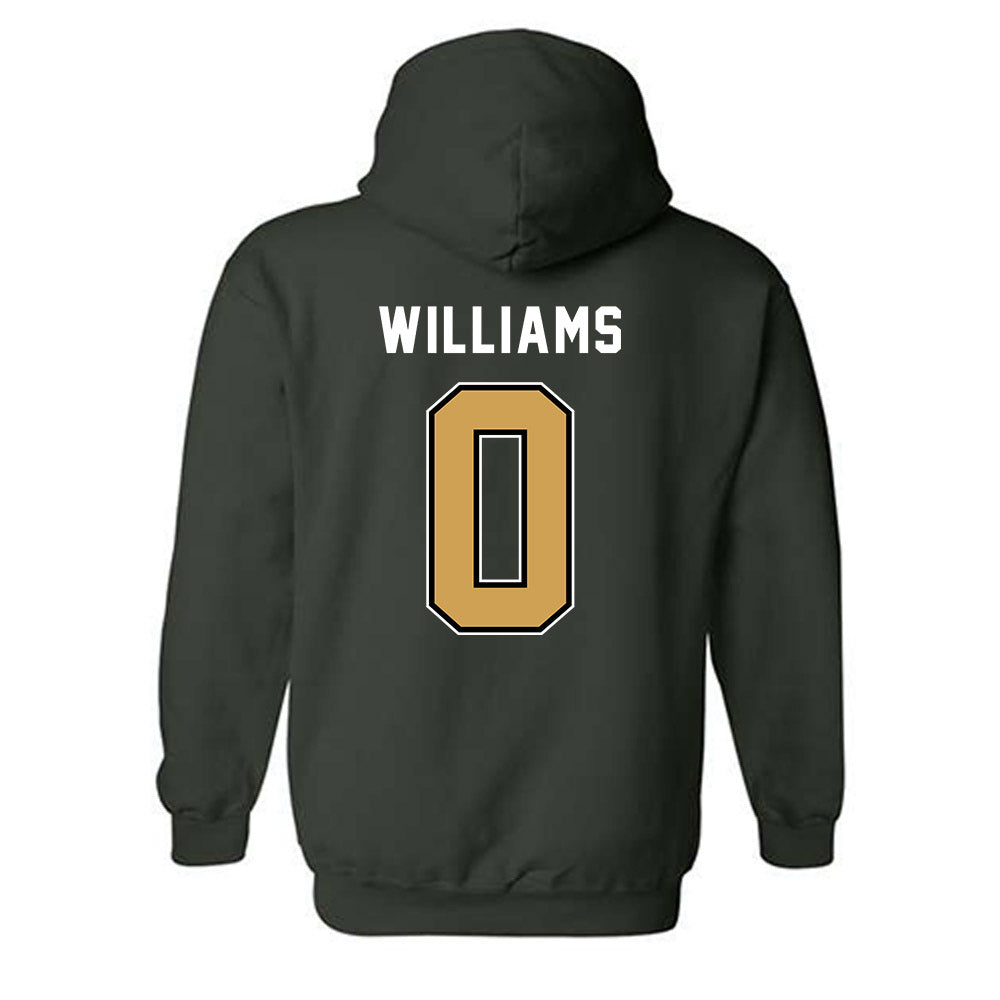Wright State - NCAA Women's Basketball : Breezie Williams - Hooded Sweatshirt-1