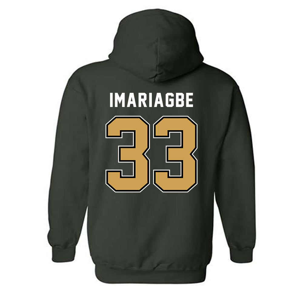Wright State - NCAA Men's Basketball : Michael Imariagbe - Hooded Sweatshirt-1