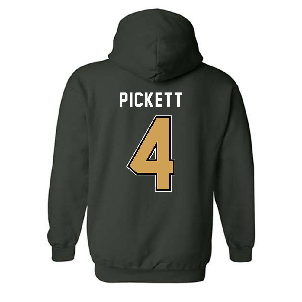 Wright State - NCAA Men's Basketball : Kellen Pickett - Hooded Sweatshirt-1