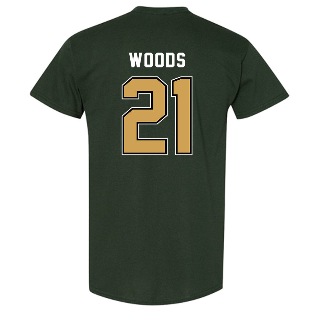 Wright State - NCAA Men's Basketball : Logan Woods - T-Shirt-1