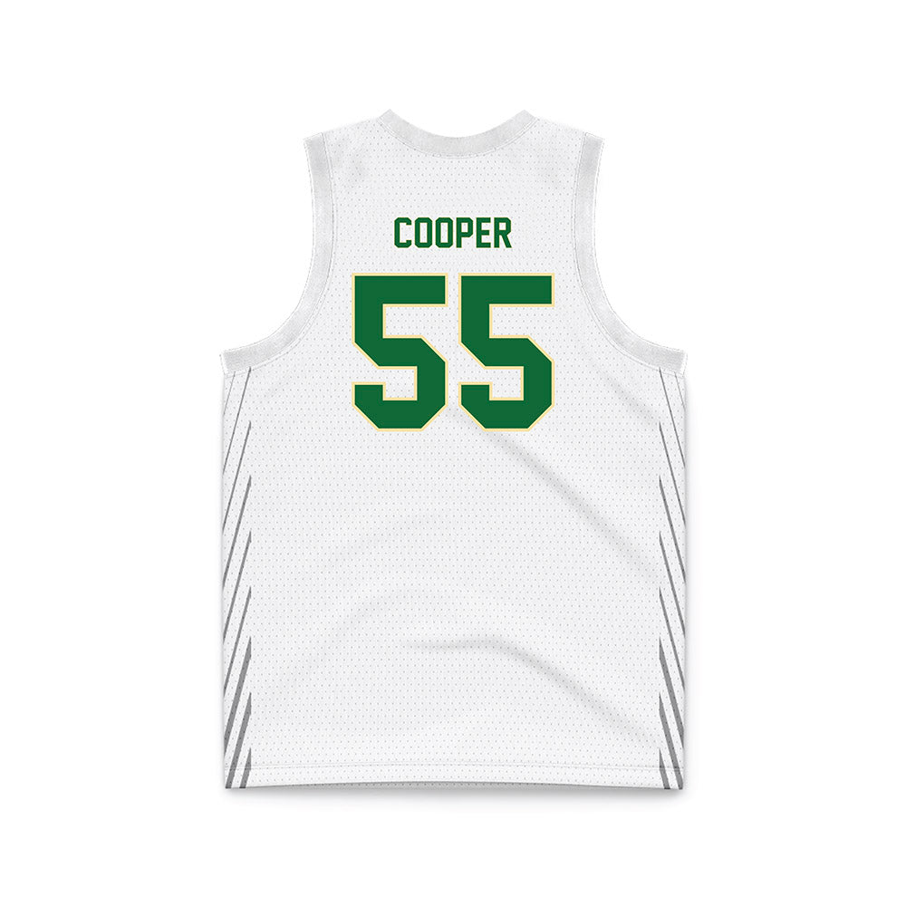 Wright State - NCAA Men's Basketball : Michael Cooper - White Basketball Jersey-1