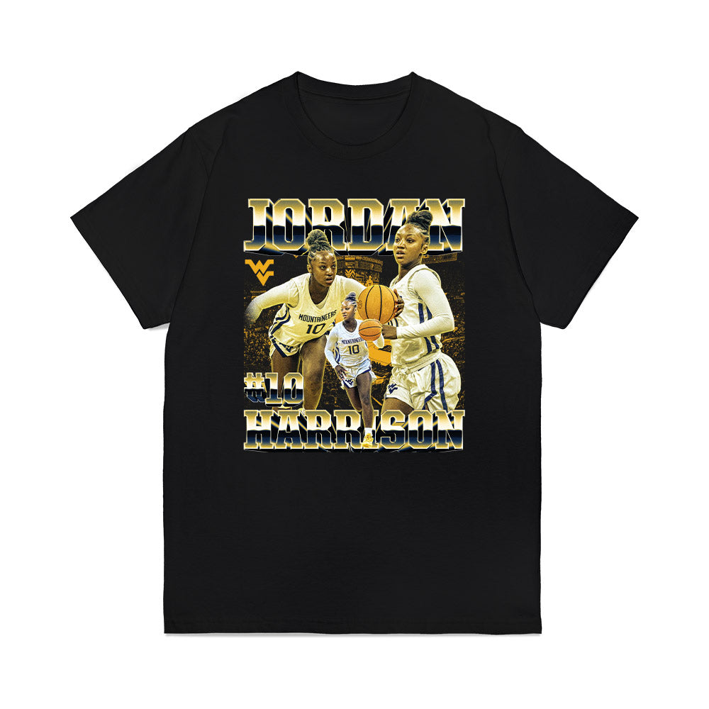 West Virginia - NCAA Women's Basketball : Jordan Harrison - Premium T-Shirt-0