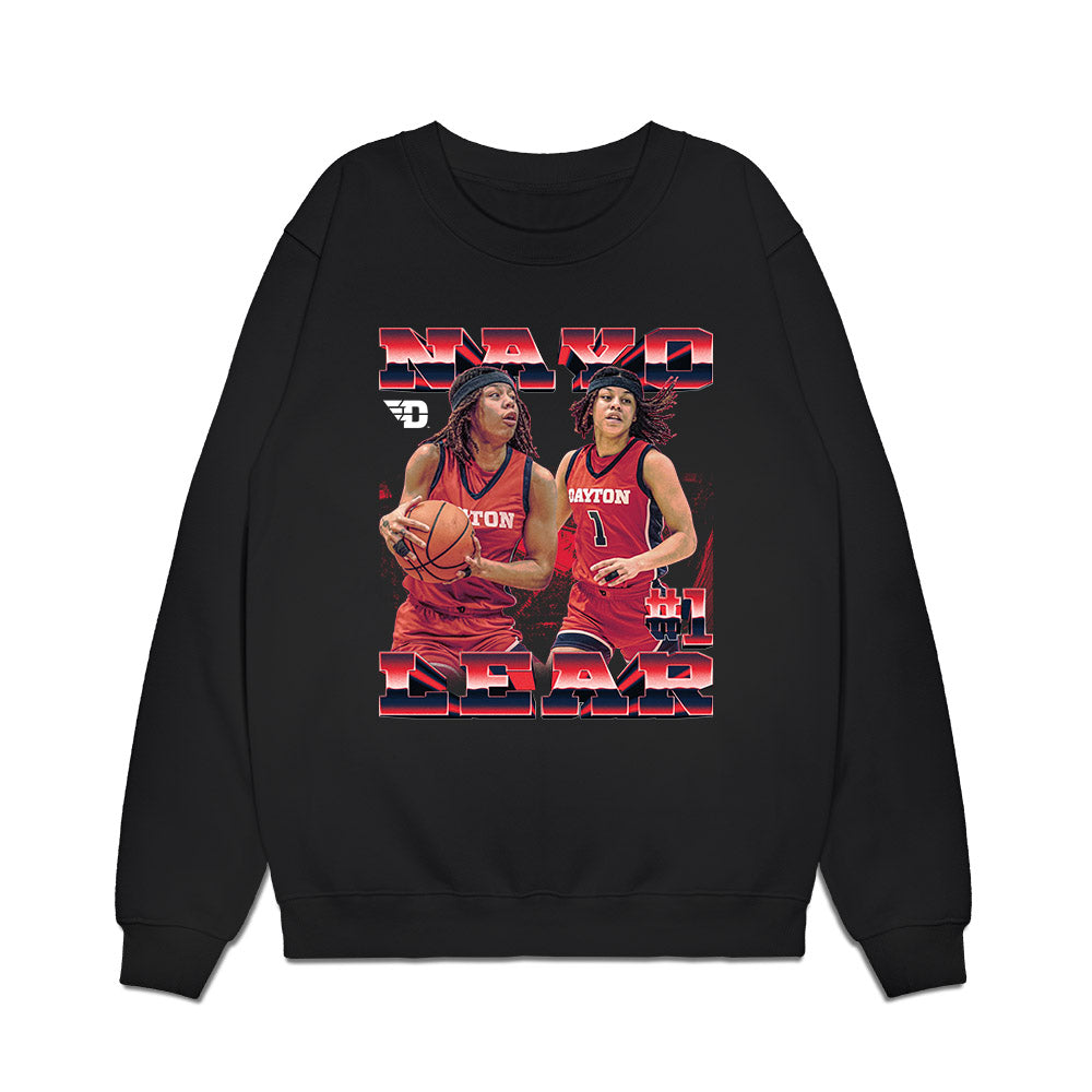 Dayton - NCAA Women's Basketball : Nayo Lear - Collage Premium Crewneck Sweatshirt-0