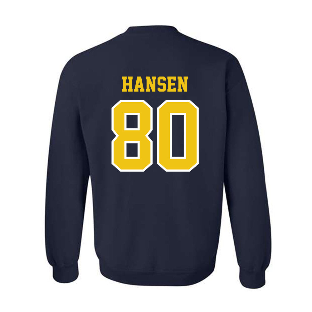 Michigan - NCAA Football : Hogan Hansen - Classic Shersey Crewneck Sweatshirt-1