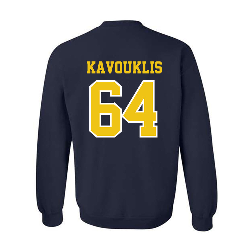 Michigan - NCAA Football : James Kavouklis - Classic Shersey Crewneck Sweatshirt-1