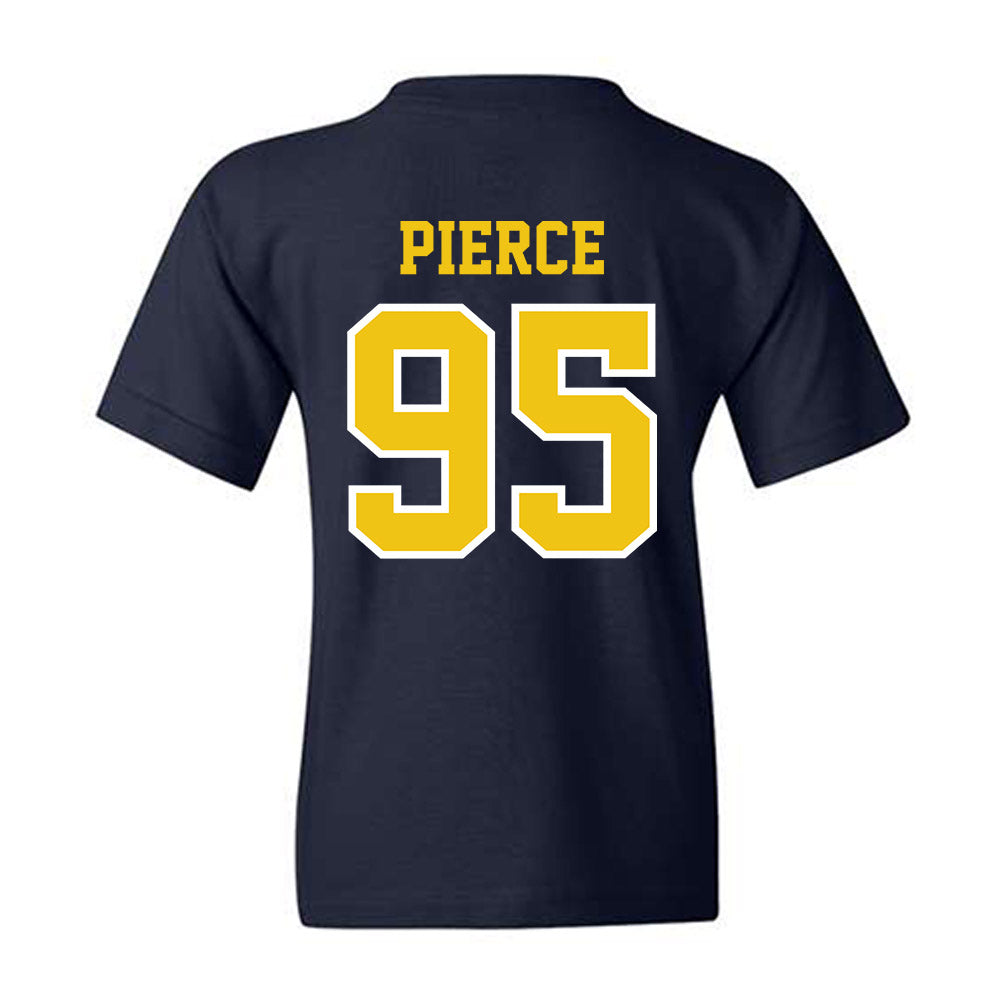 Michigan - NCAA Football : Trey Pierce - Classic Shersey Youth T-Shirt-1