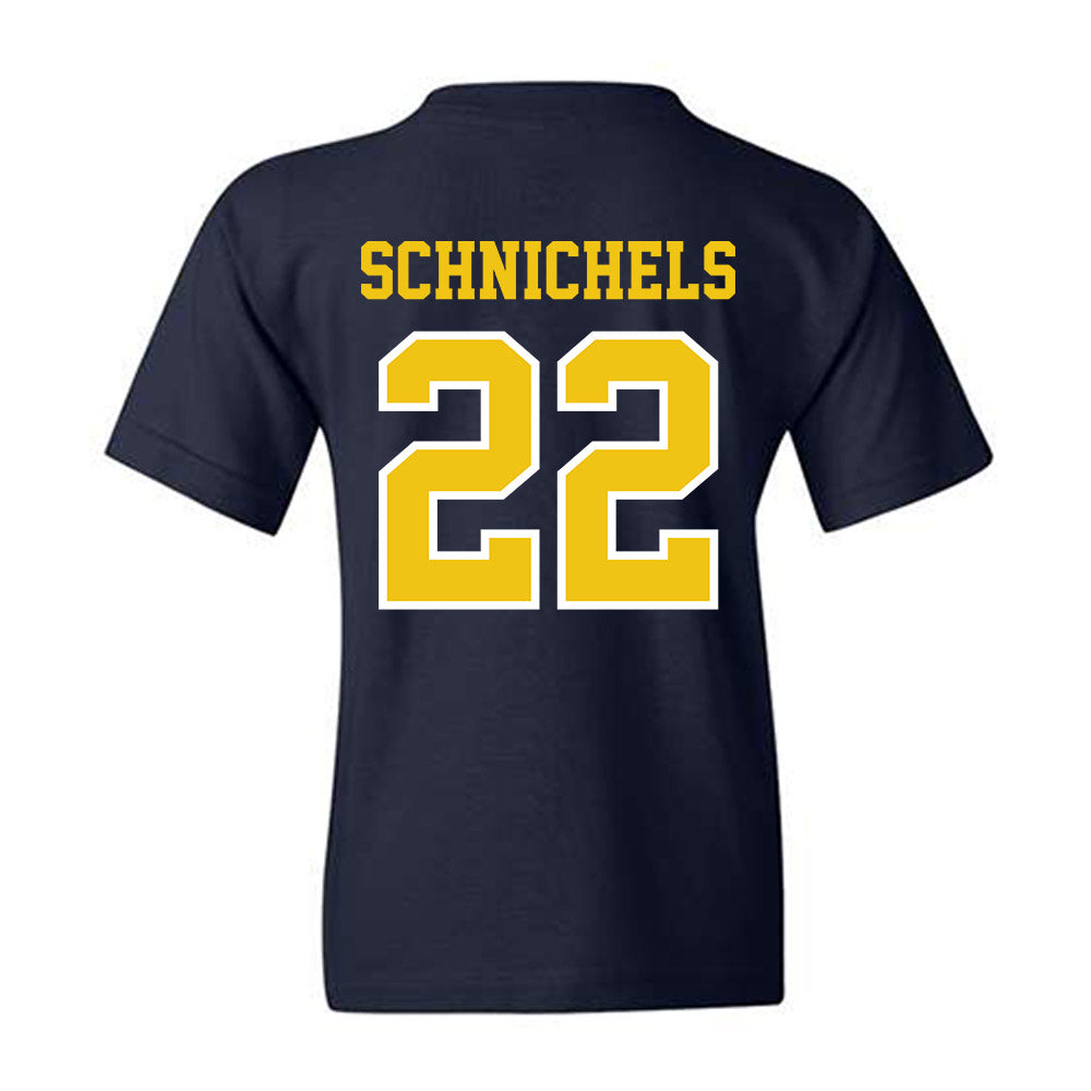 Michigan - NCAA Women's Volleyball : Sydney Schnichels - Classic Shersey Youth T-Shirt-1