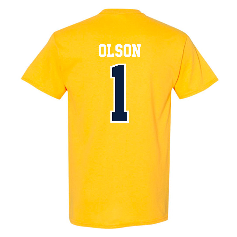 Michigan - NCAA Women's Basketball : Olivia Olson - Classic Shersey T-Shirt-1