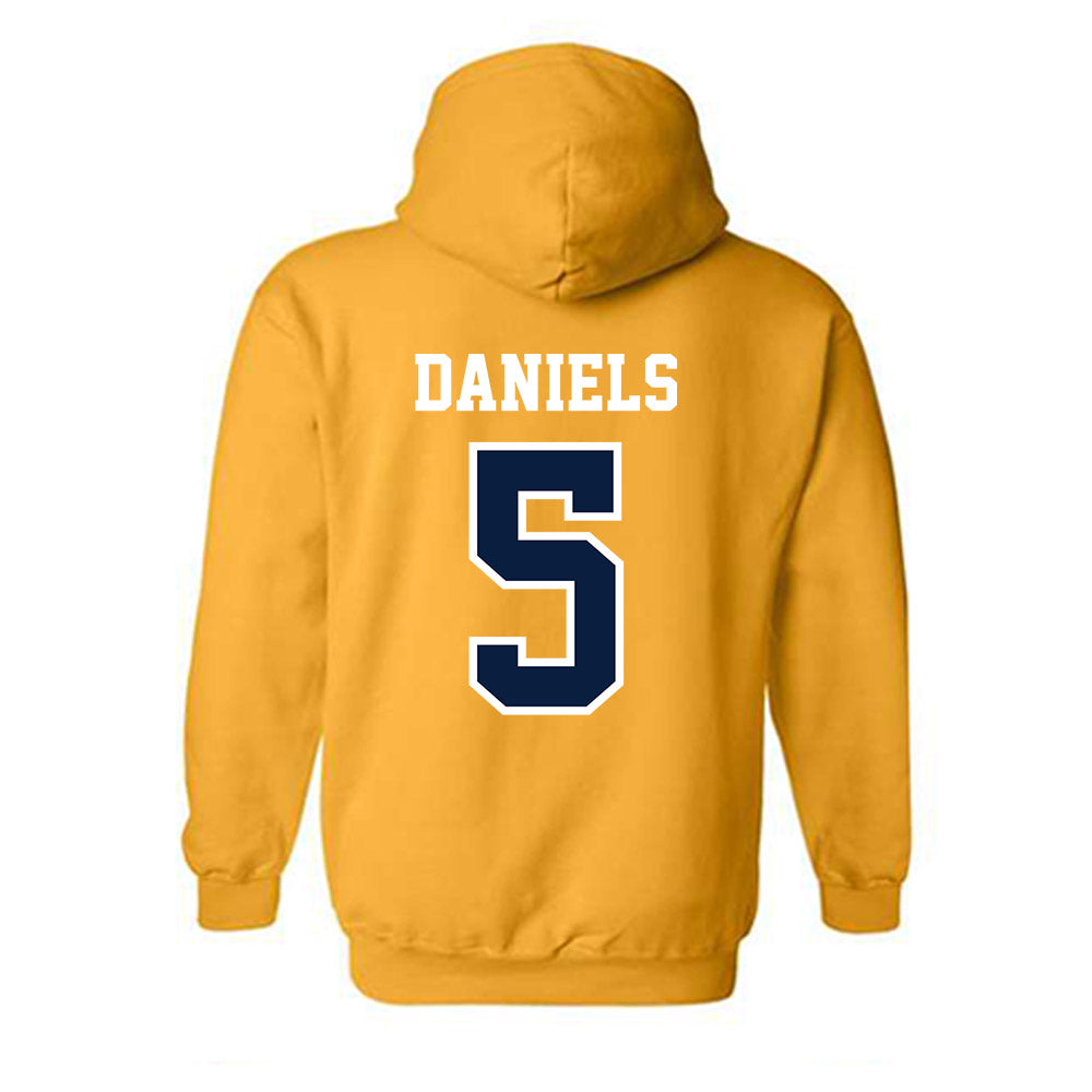 Michigan - NCAA Women's Basketball : Brooke Daniels - Classic Shersey Hooded Sweatshirt-1