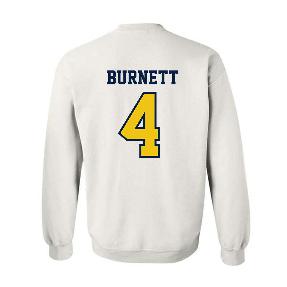Michigan - NCAA Men's Basketball : Nimari Burnett - Classic Shersey Crewneck Sweatshirt-1