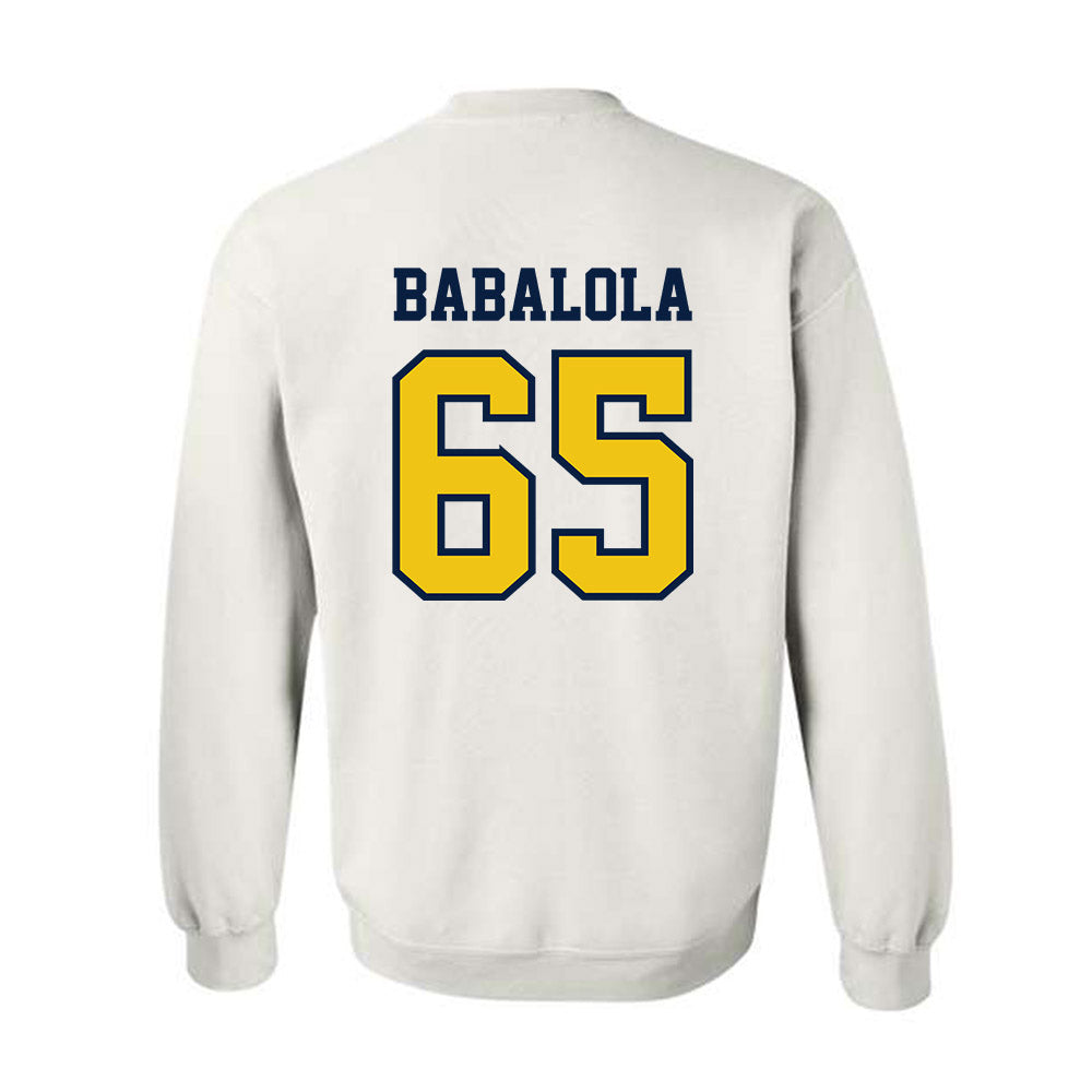 Michigan - NCAA Football : Andrew Babalola - Classic Shersey Crewneck Sweatshirt-1
