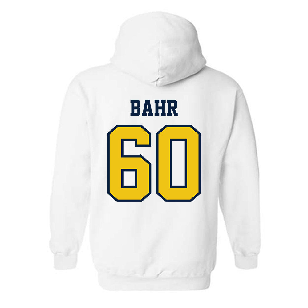 Michigan - NCAA Football : Brooks Bahr - Classic Shersey Hooded Sweatshirt-1