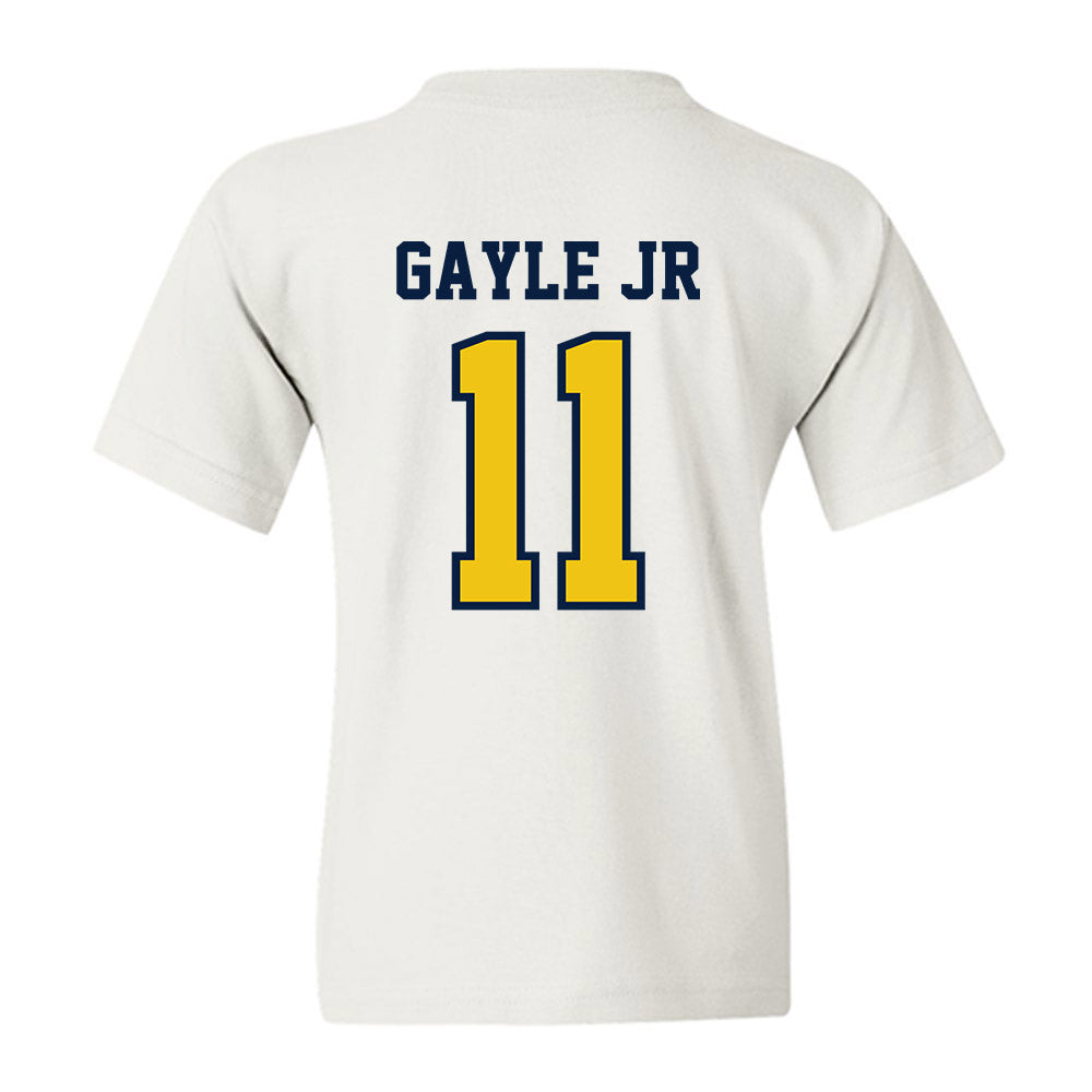 Michigan - NCAA Men's Basketball : Roddy Gayle Jr - Classic Shersey Youth T-Shirt-1