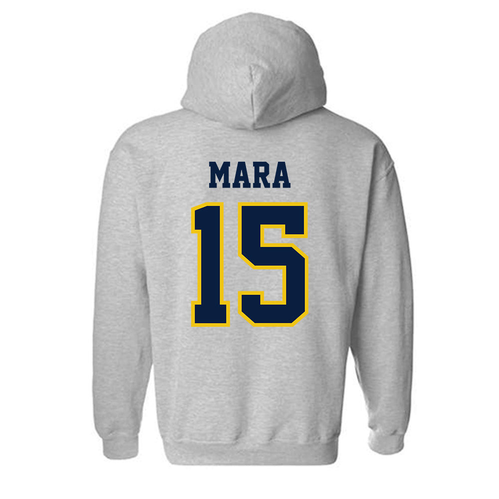 Michigan - NCAA Men's Basketball : Aday Mara - Classic Shersey Hooded Sweatshirt-1