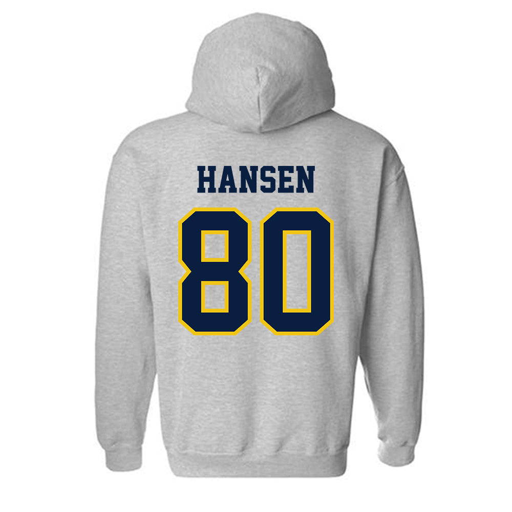 Michigan - NCAA Football : Hogan Hansen - Classic Shersey Hooded Sweatshirt-1