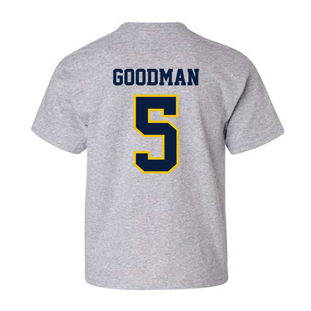 Michigan - NCAA Men's Basketball : Oscar Goodman - Classic Shersey Youth T-Shirt-1