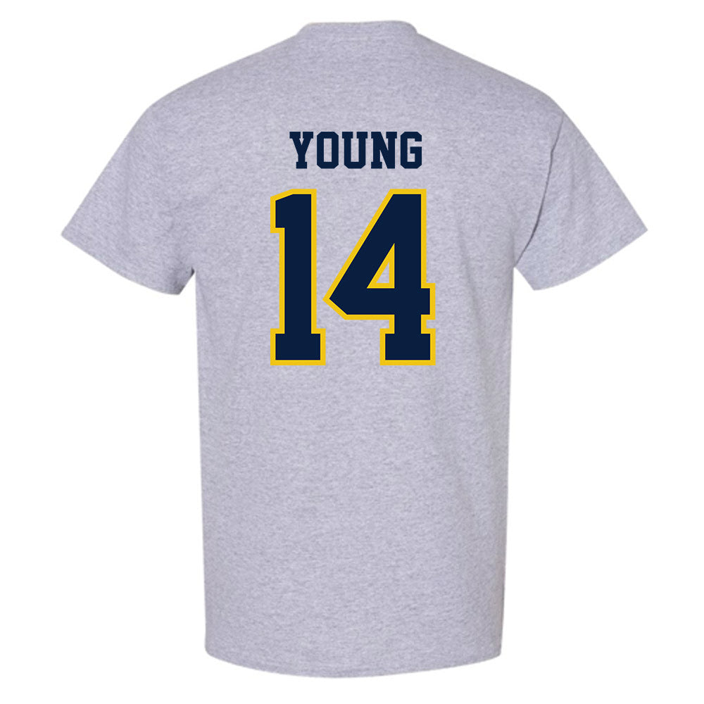 Michigan - NCAA Football : Jordan Young - Classic Shersey T-Shirt-1