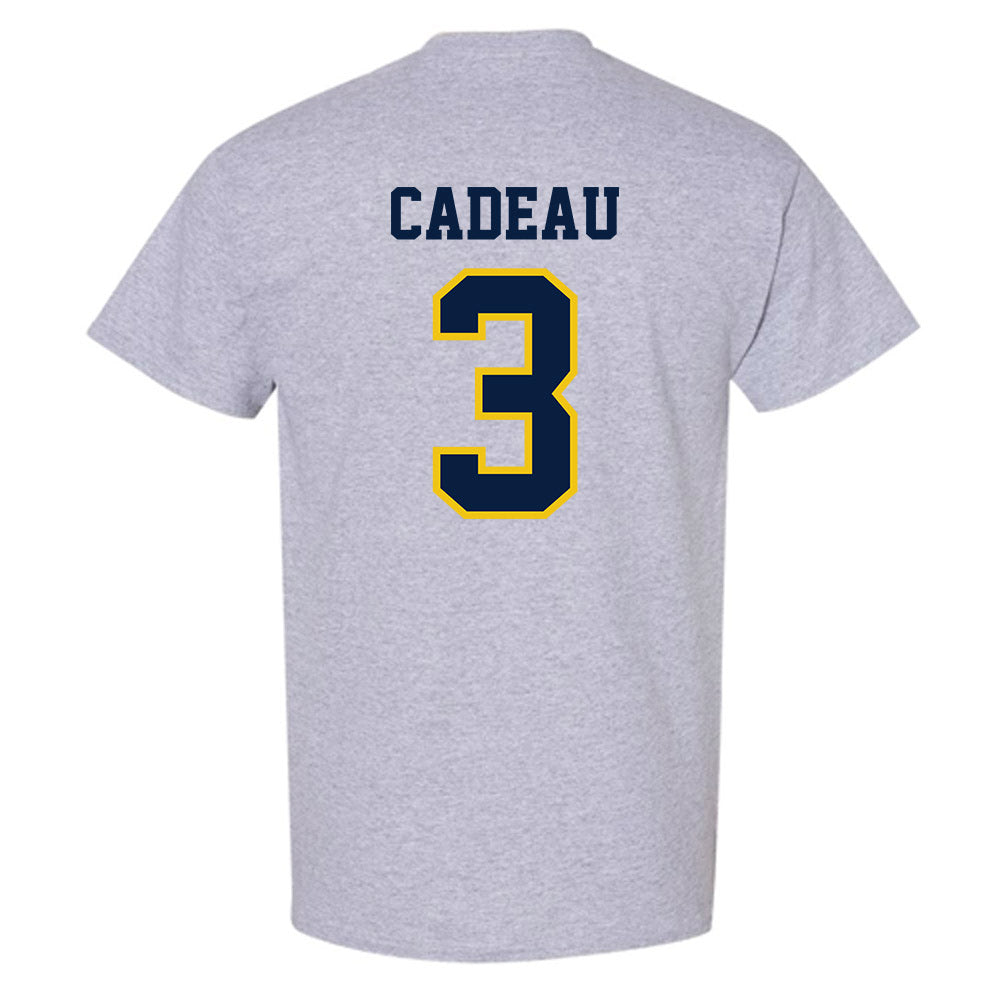 Michigan - NCAA Men's Basketball : Elliot Cadeau - Classic Shersey T-Shirt-1