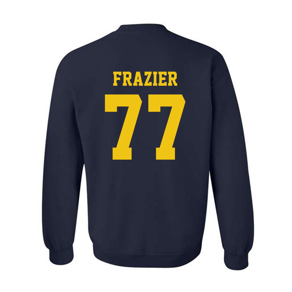 Michigan - NCAA Football : Blake Frazier - Sports Shersey Crewneck Sweatshirt-1