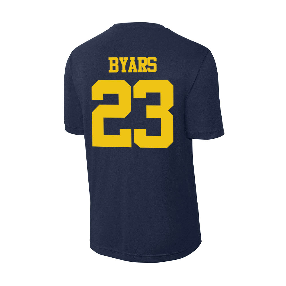 Michigan - NCAA Women's Basketball : Ciara Byars - Activewear T-Shirt-1