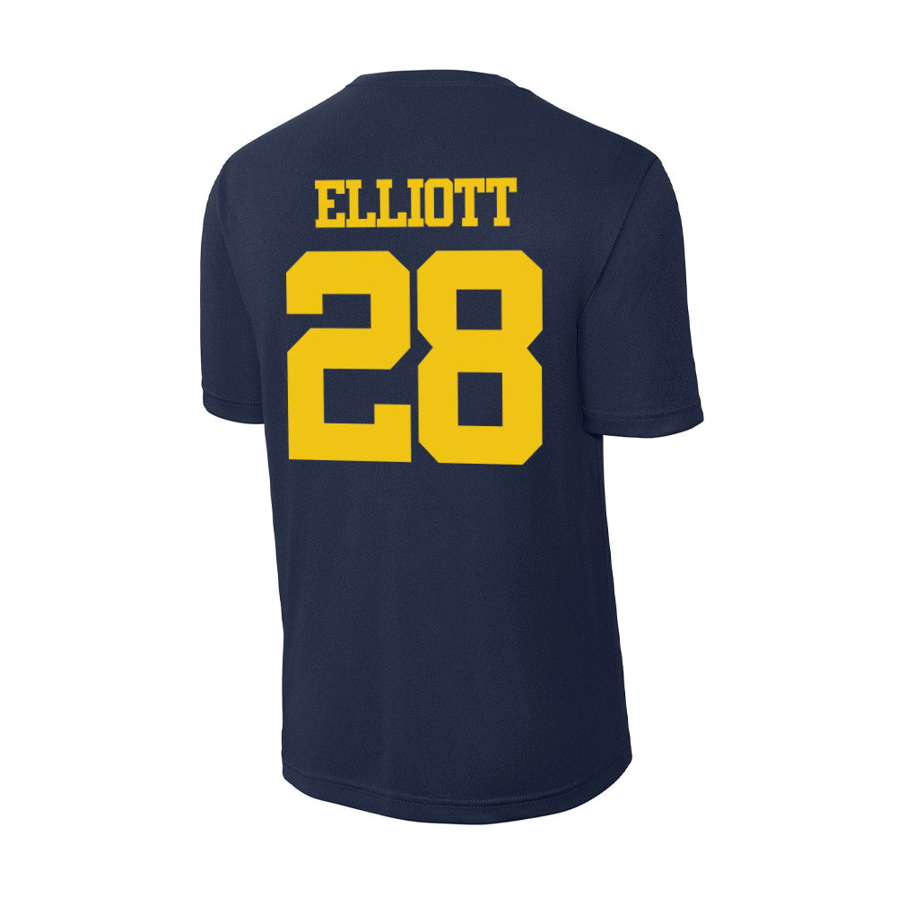 Michigan - NCAA Men's Lacrosse : Jack Elliott - Activewear T-Shirt-1