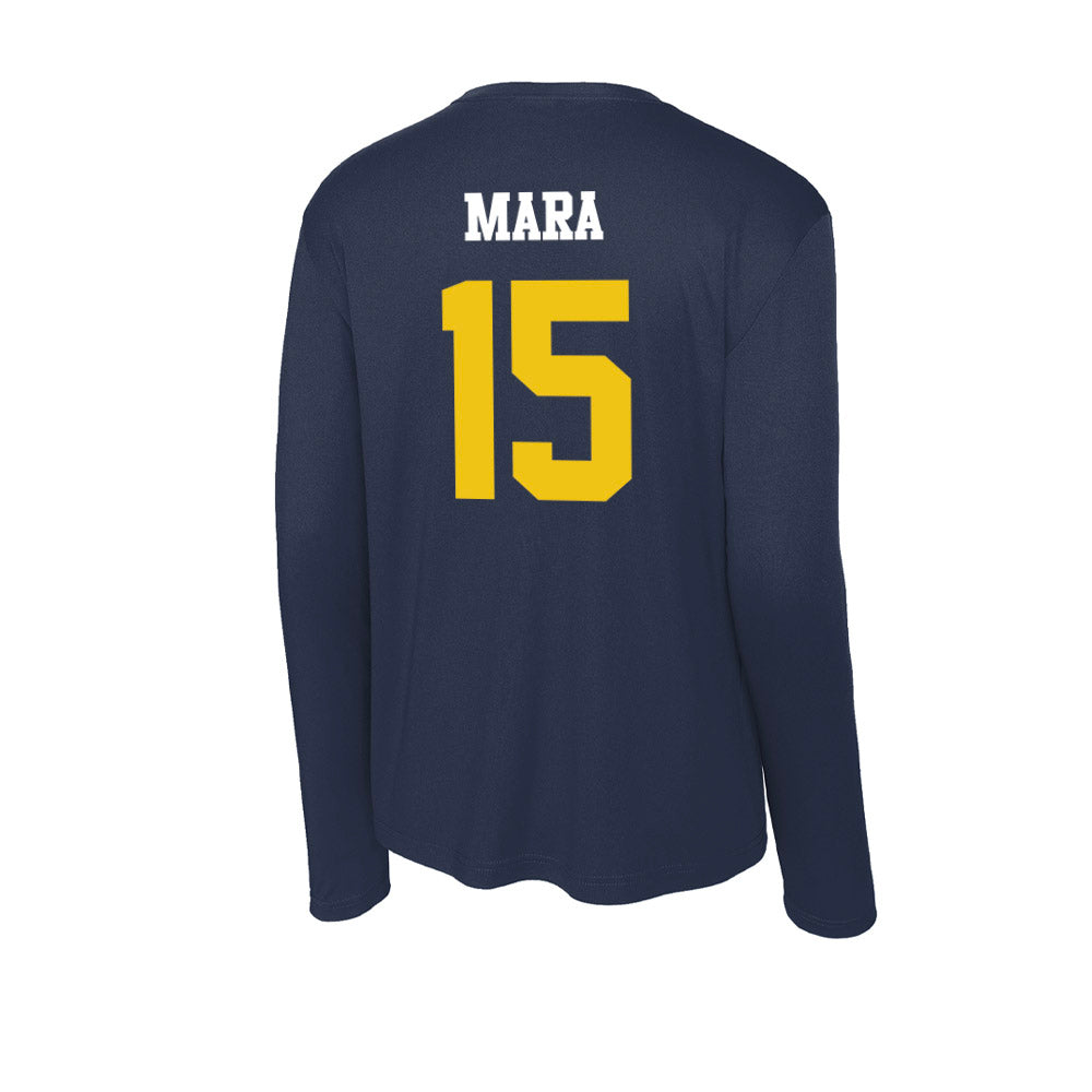 Michigan - NCAA Men's Basketball : Aday Mara - Activewear Long Sleeve T-Shirt-1