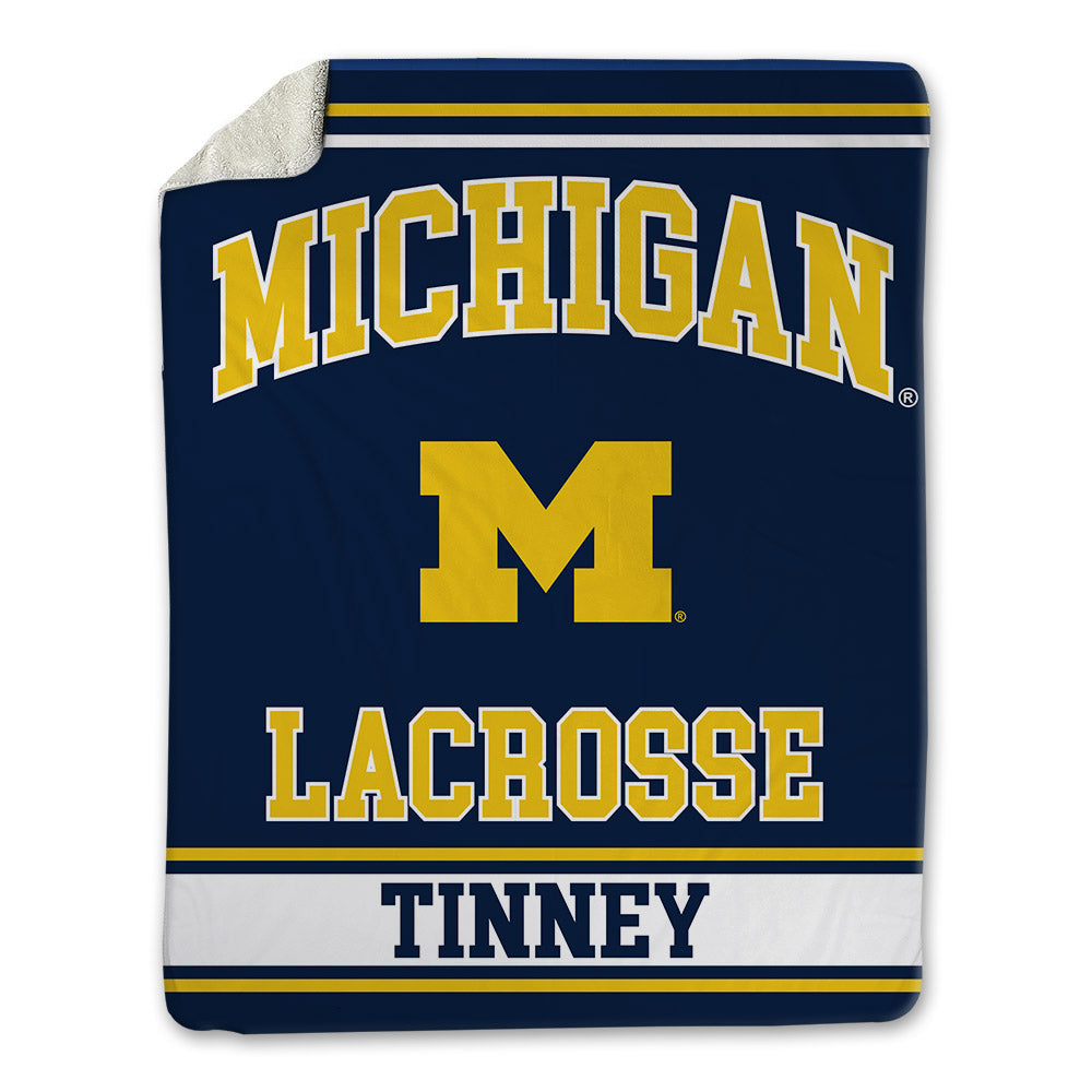 Michigan - NCAA Women's Lacrosse : Rylee Tinney - Blanket-0