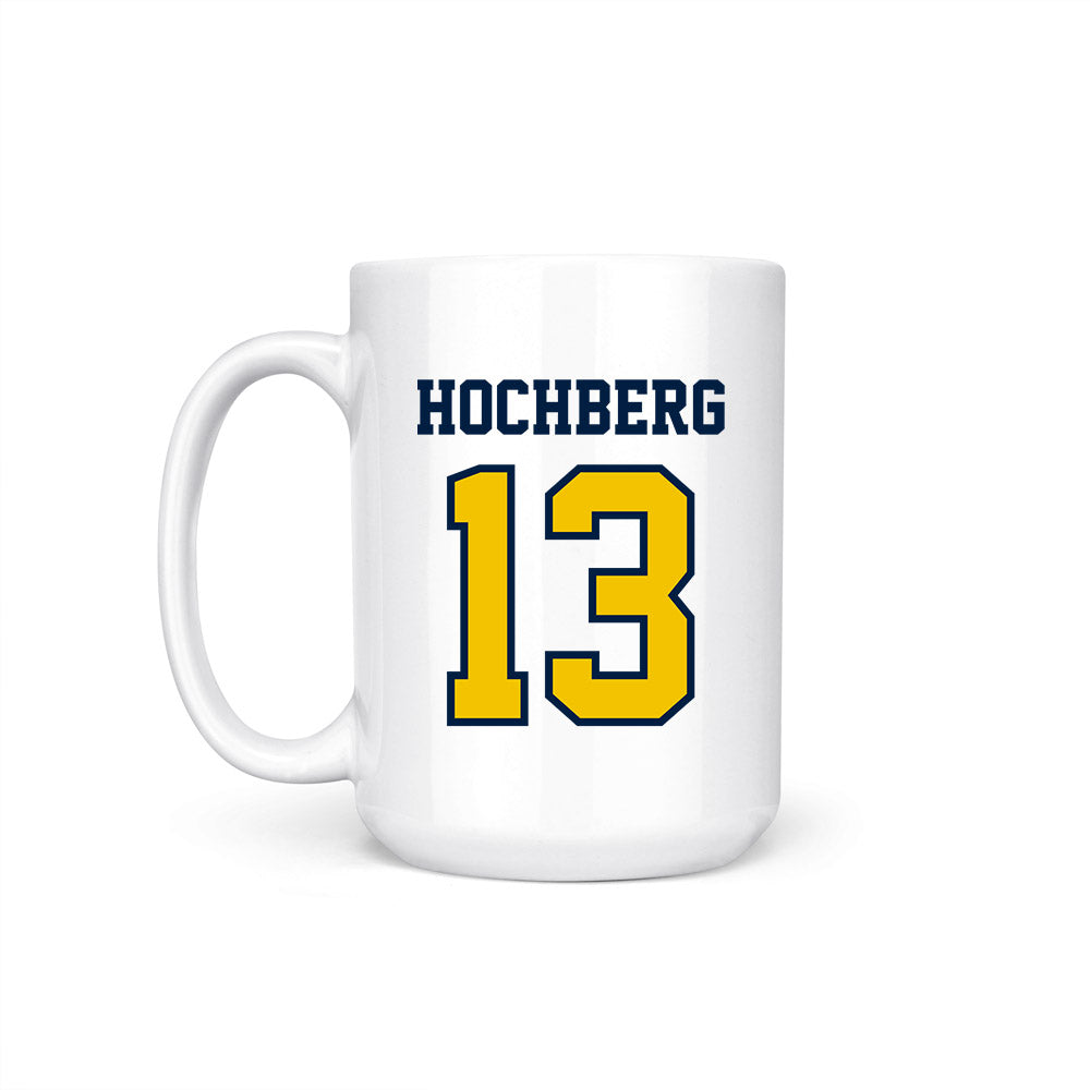 Michigan - NCAA Men's Basketball : Harrison Hochberg - Coffee Mug-1
