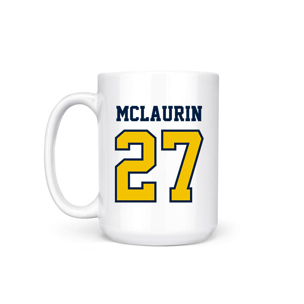 Michigan - NCAA Football : Tyler McLaurin - Coffee Mug-1