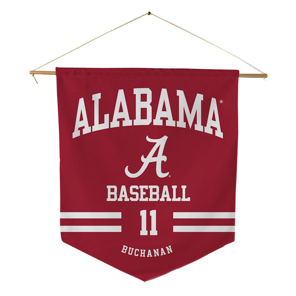 Alabama - Baseball Alumni : Coulson Buchanan - Pennant - 18" x 21"-0