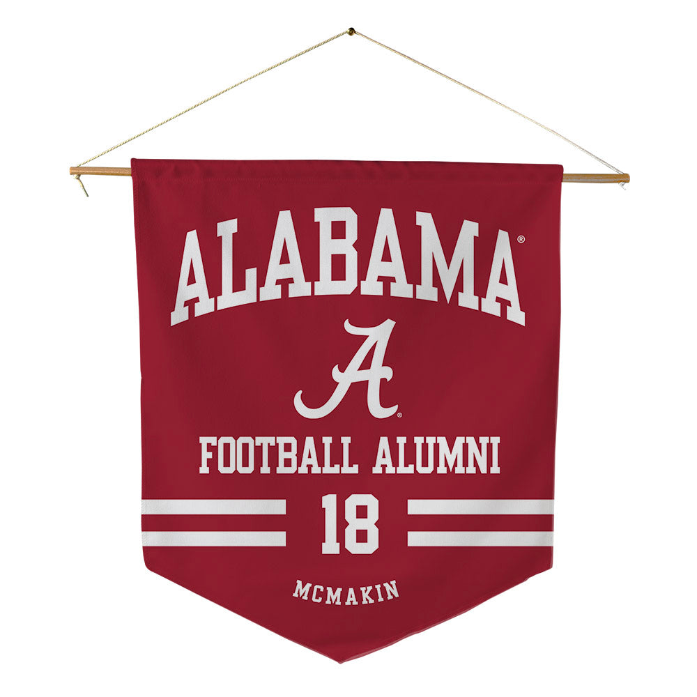 Alabama - Football Alumni : David McMakin - Pennant - 18" x 21"-0