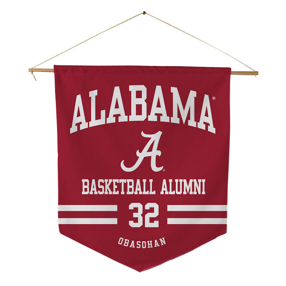 Alabama - Men's Basketball Alumni : Retin Obasohan - Pennant - 18" x 21"-0