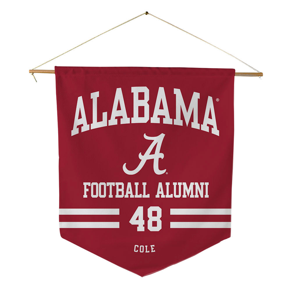 Alabama - Football Alumni : Steve Cole - Pennant - 18" x 21"-0