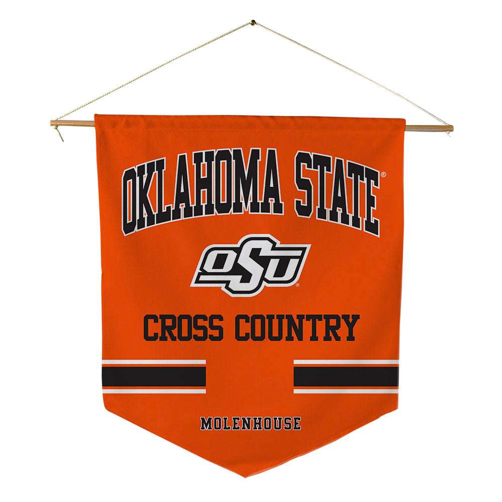 Oklahoma State - NCAA Women's Cross Country : Annie Molenhouse - Pennant - 18" x 21"-0