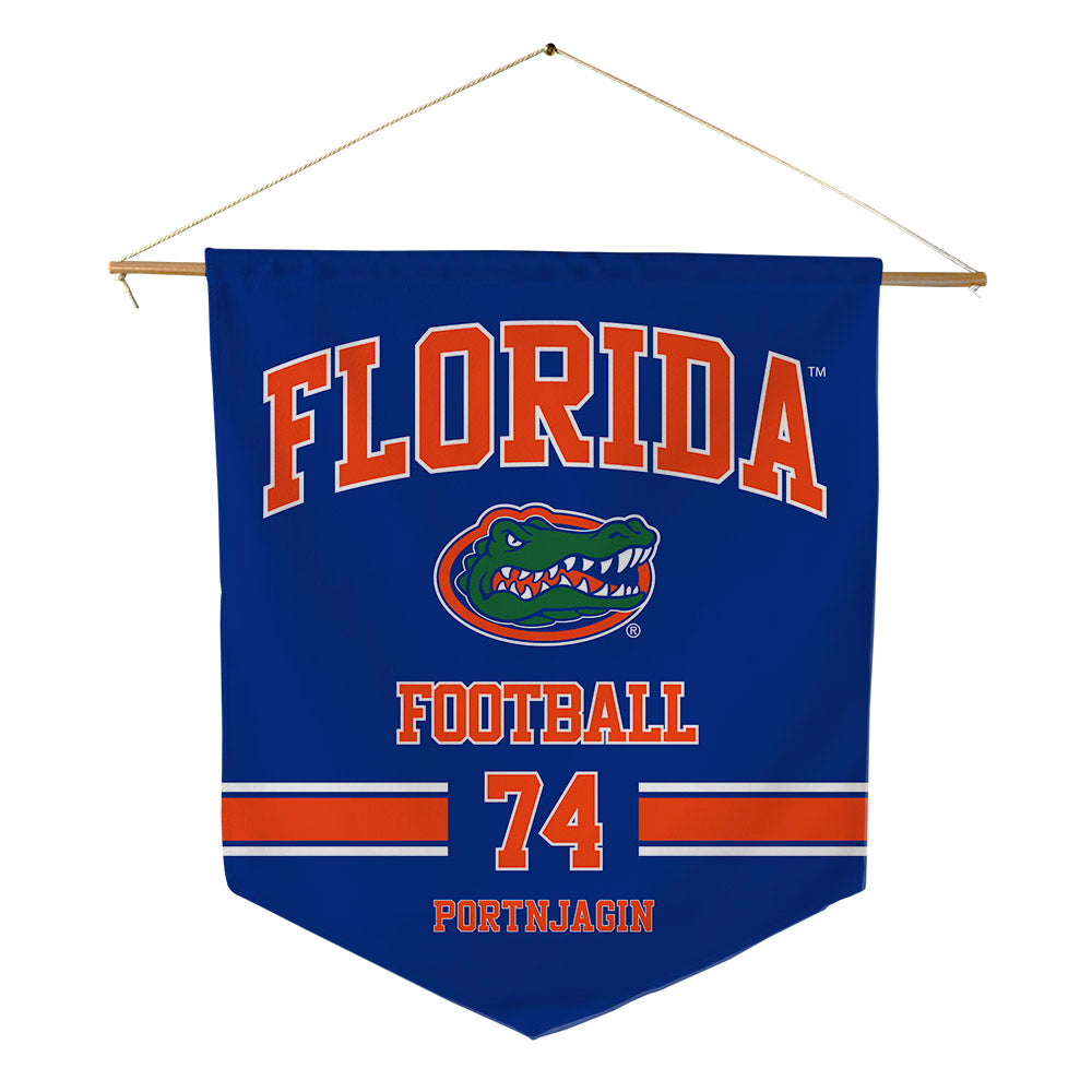Florida - NCAA Football : Noel Portnjagin - Pennant - 18" x 21"-0