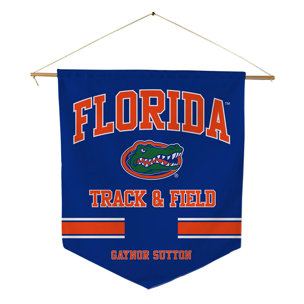 Florida - NCAA Women's Track & Field : Sydney Gaynor Sutton - Pennant - 18" x 21"-0