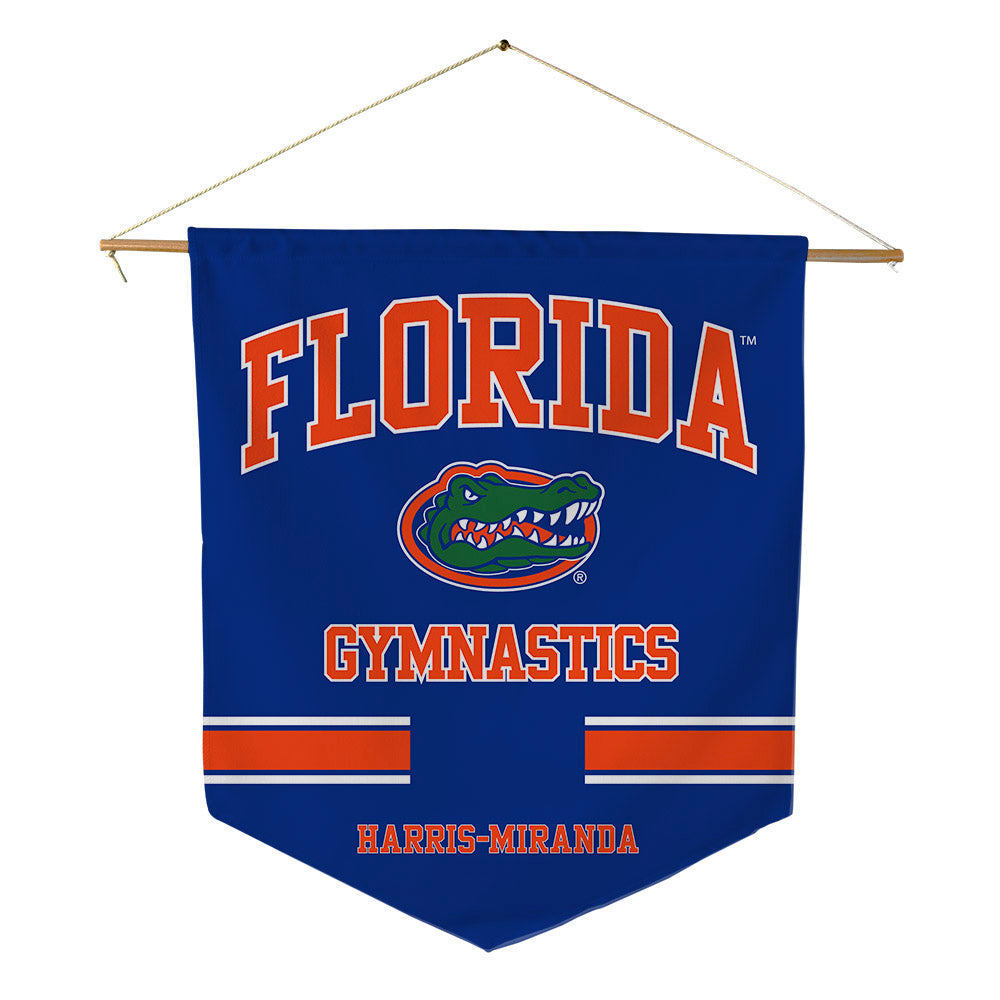 Florida - NCAA Women's Gymnastics : Selena Harris-Miranda - Pennant - 18" x 21"-0