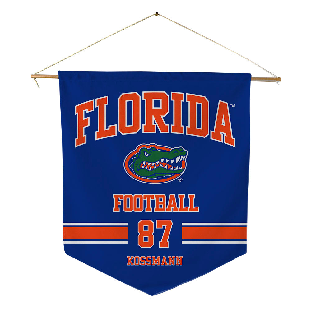 Florida - NCAA Football : Cameron Kossmann - Pennant - 18" x 21"-0