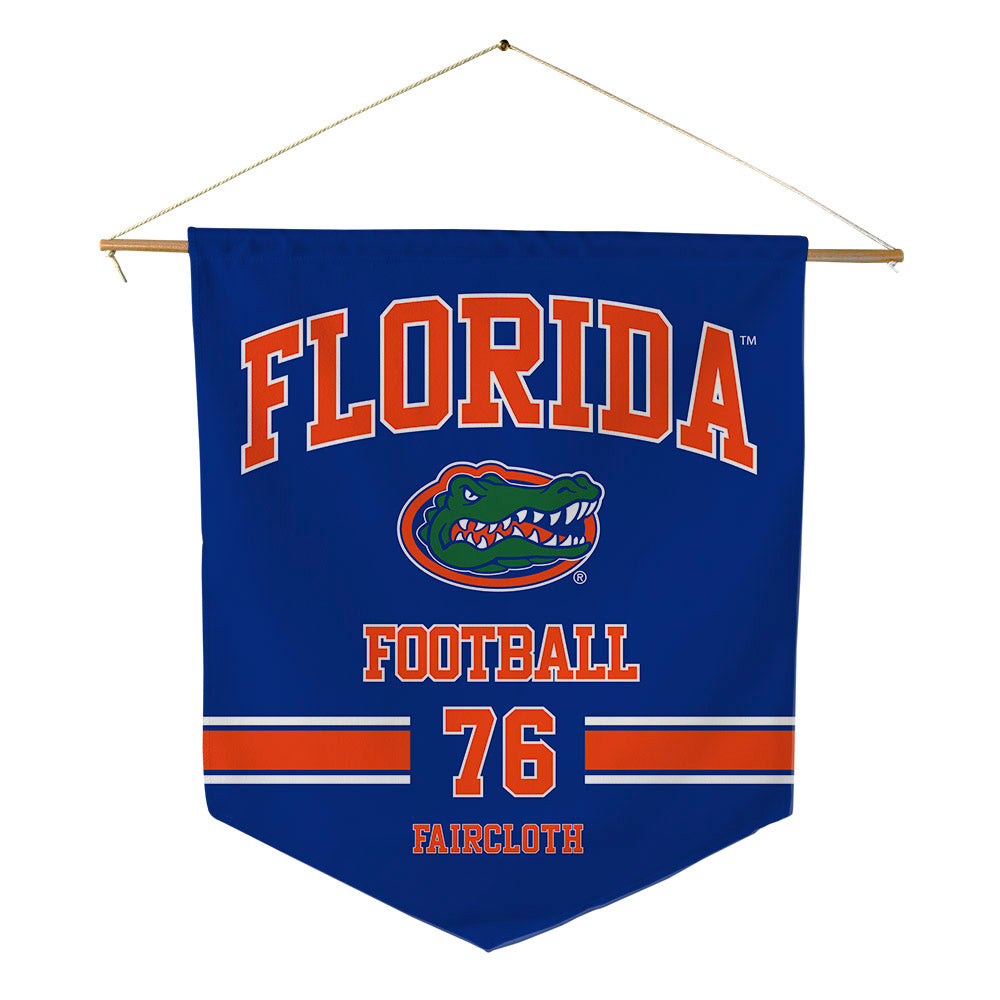 Florida - NCAA Football : Mark Faircloth - Pennant - 18" x 21"-0