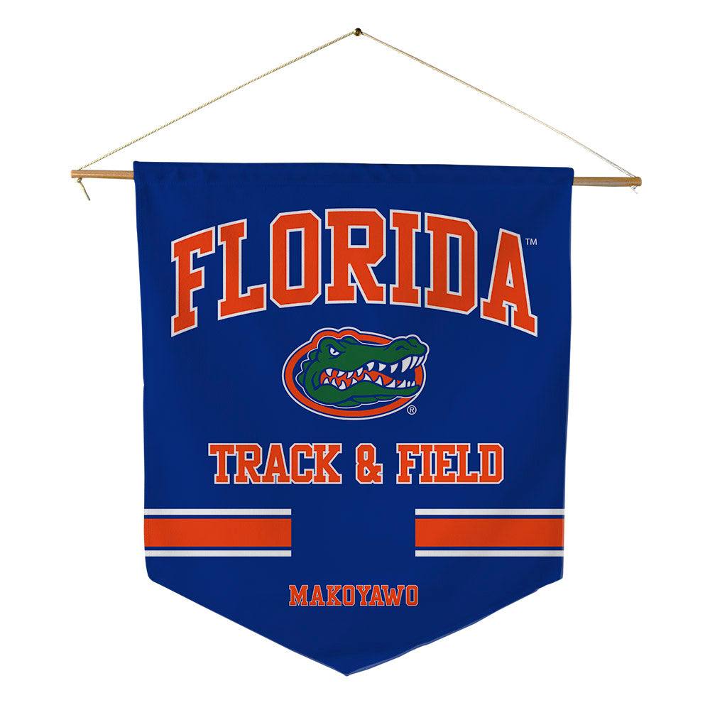 Florida - NCAA Men's Track & Field : Toby Makoyawo - Pennant - 18" x 21"-0