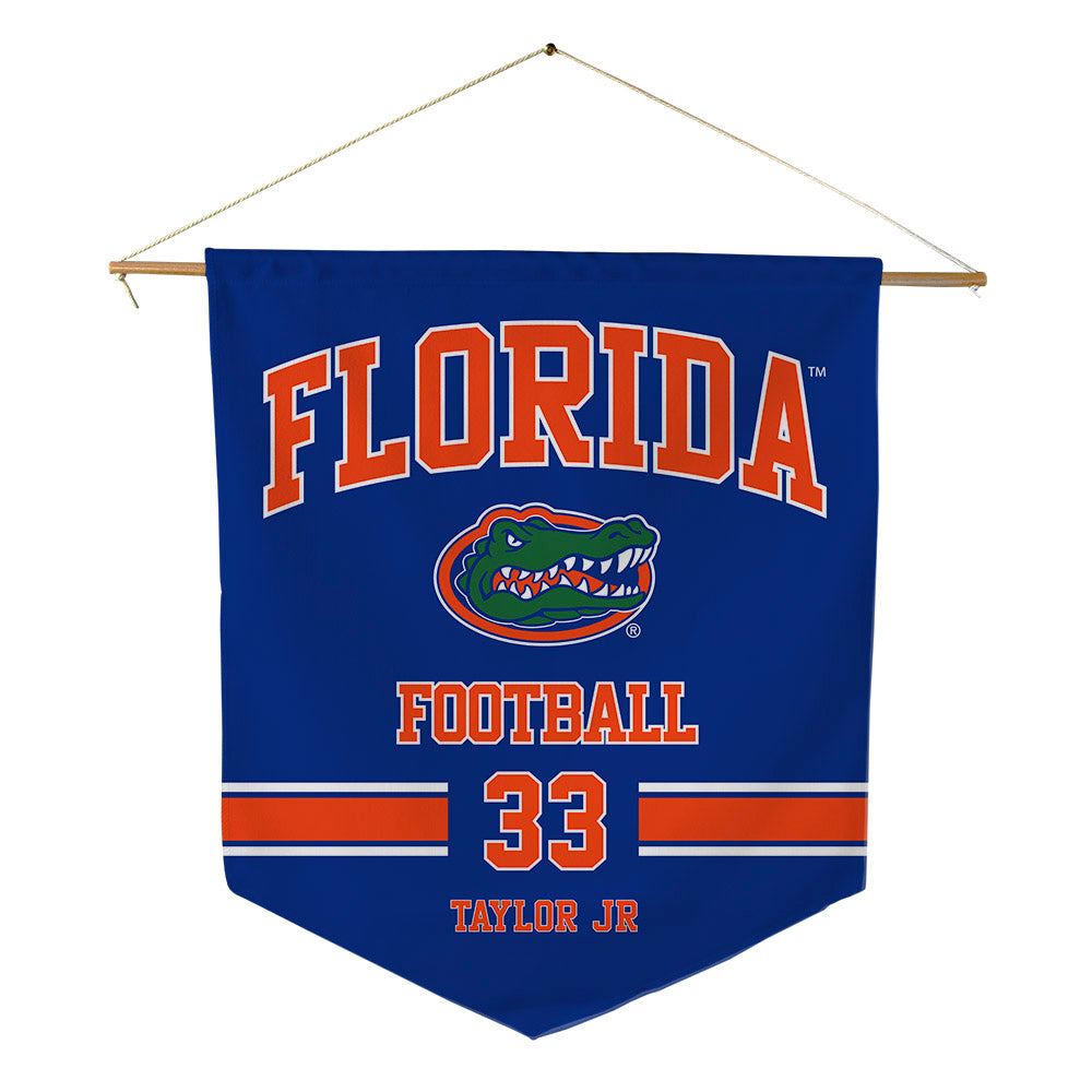 Florida - NCAA Football : Brien Taylor Jr - Pennant - 18" x 21"-0