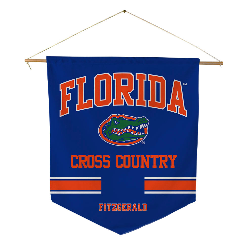 Florida - NCAA Women's Cross Country : Ashley Fitzgerald - Pennant - 18" x 21"-0