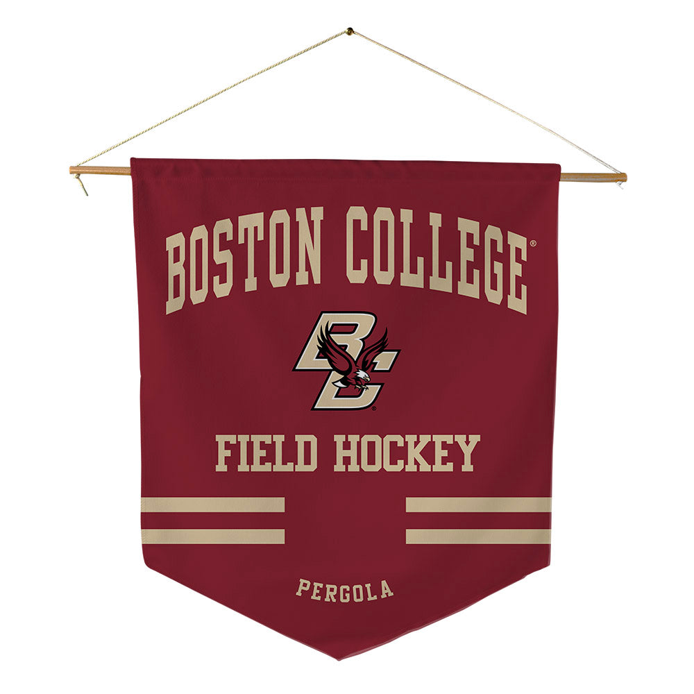 Boston College - NCAA Women's Field Hockey : Lilly Pergola - Pennant - 18" x 21"-0