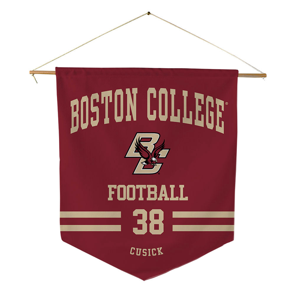 Boston College - NCAA Football : Tommy Cusick - Pennant - 18" x 21"-0