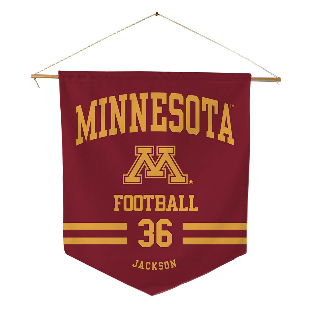 Minnesota - NCAA Football : Daniel Jackson - Pennant - 18" x 21"-0