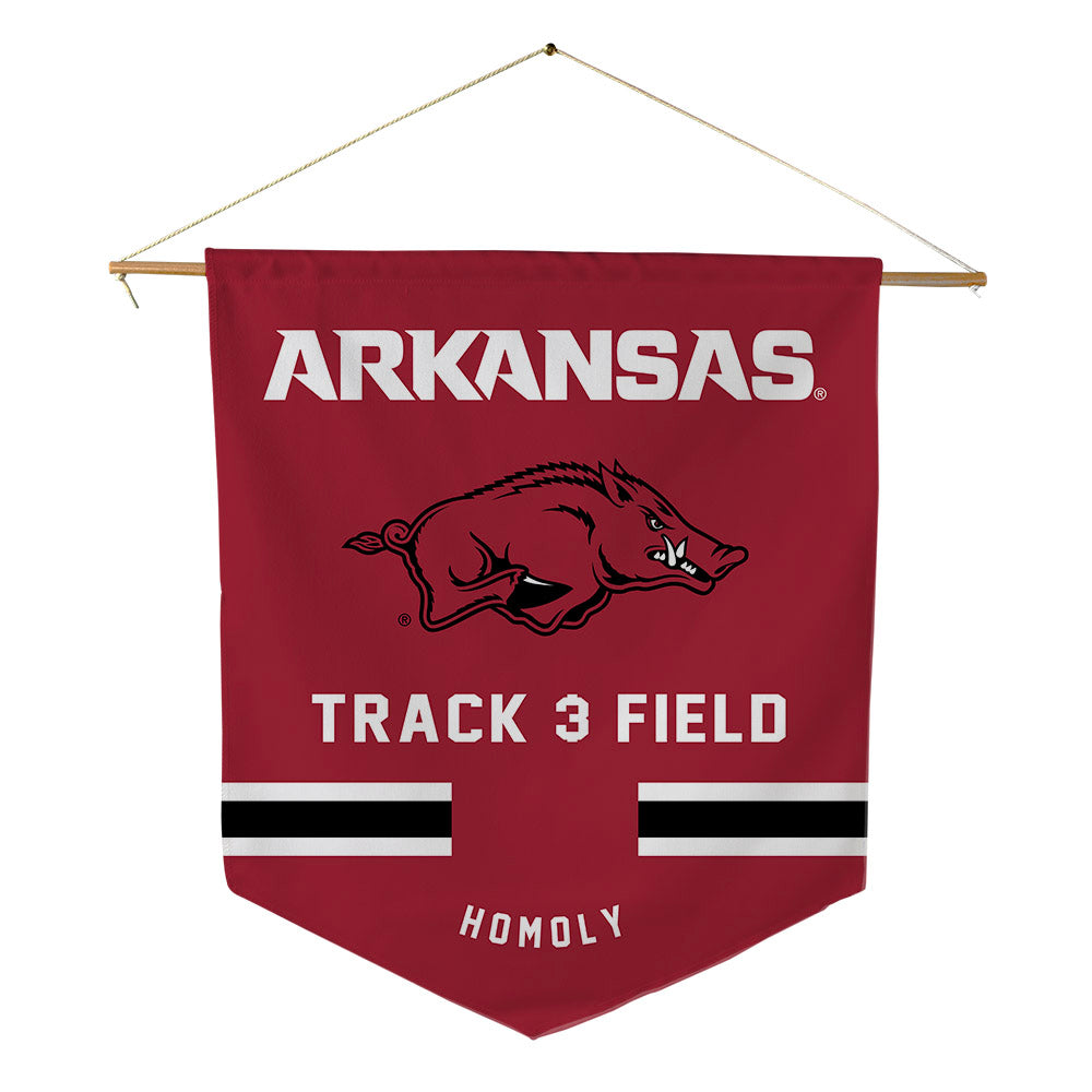 Arkansas - NCAA Women's Track & Field : Rachel Homoly - Pennant - 18" x 21"-0