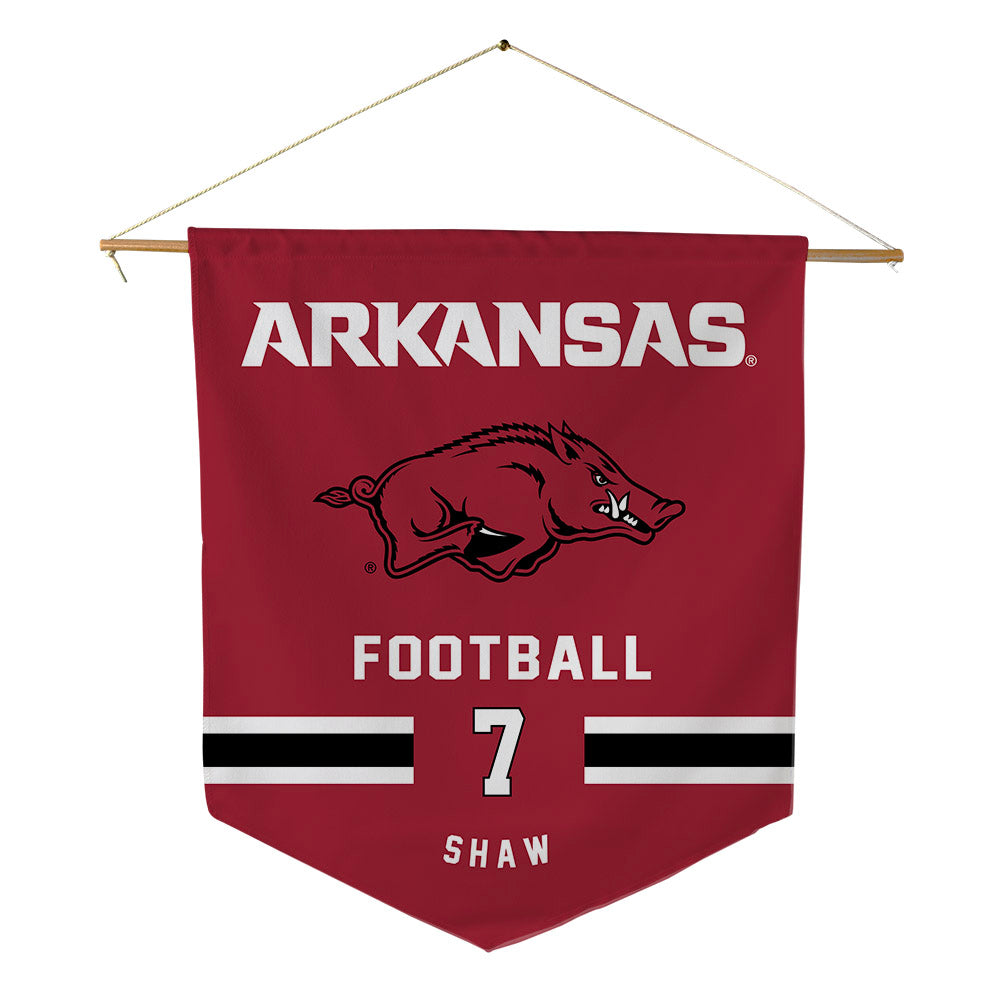 Arkansas - NCAA Football : Bradley Shaw - Pennant - 18" x 21"-0